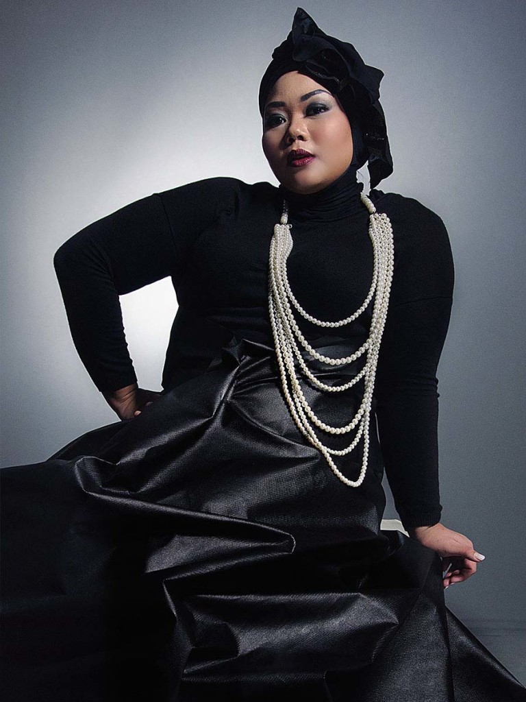 hijab fashion for plus size