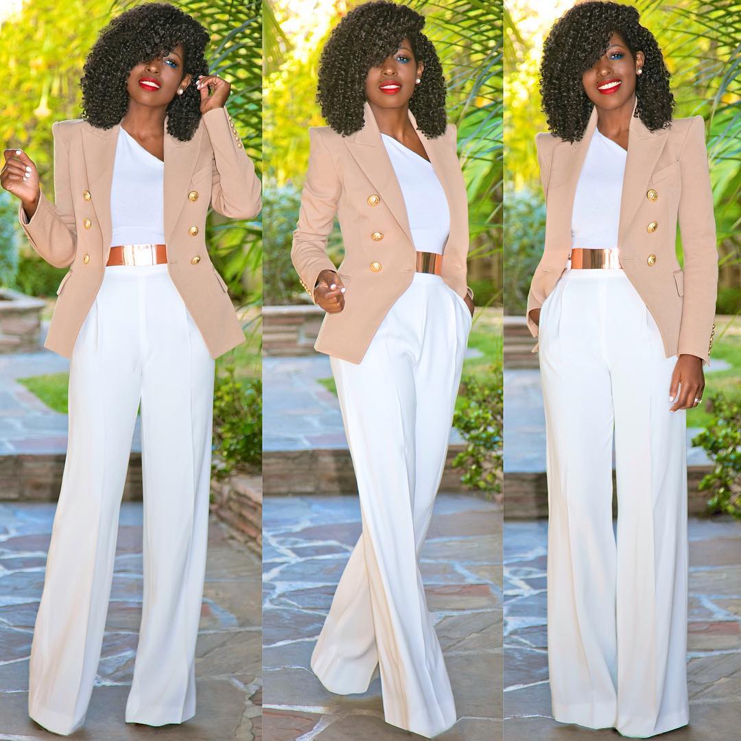 Look 5: Folake Hutoon
