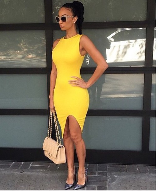 gd7x69-l-610x610-dress-yellow+dress-slim+dress-fitted+dress